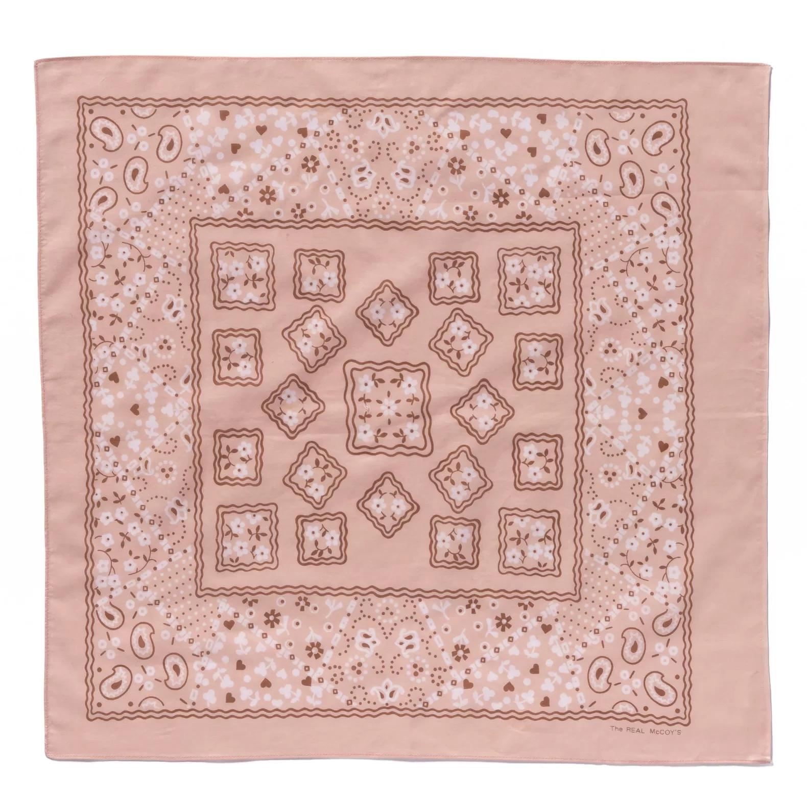 Bandanas<The Real McCoy's BANDANNA 'COOKIE' CORAL