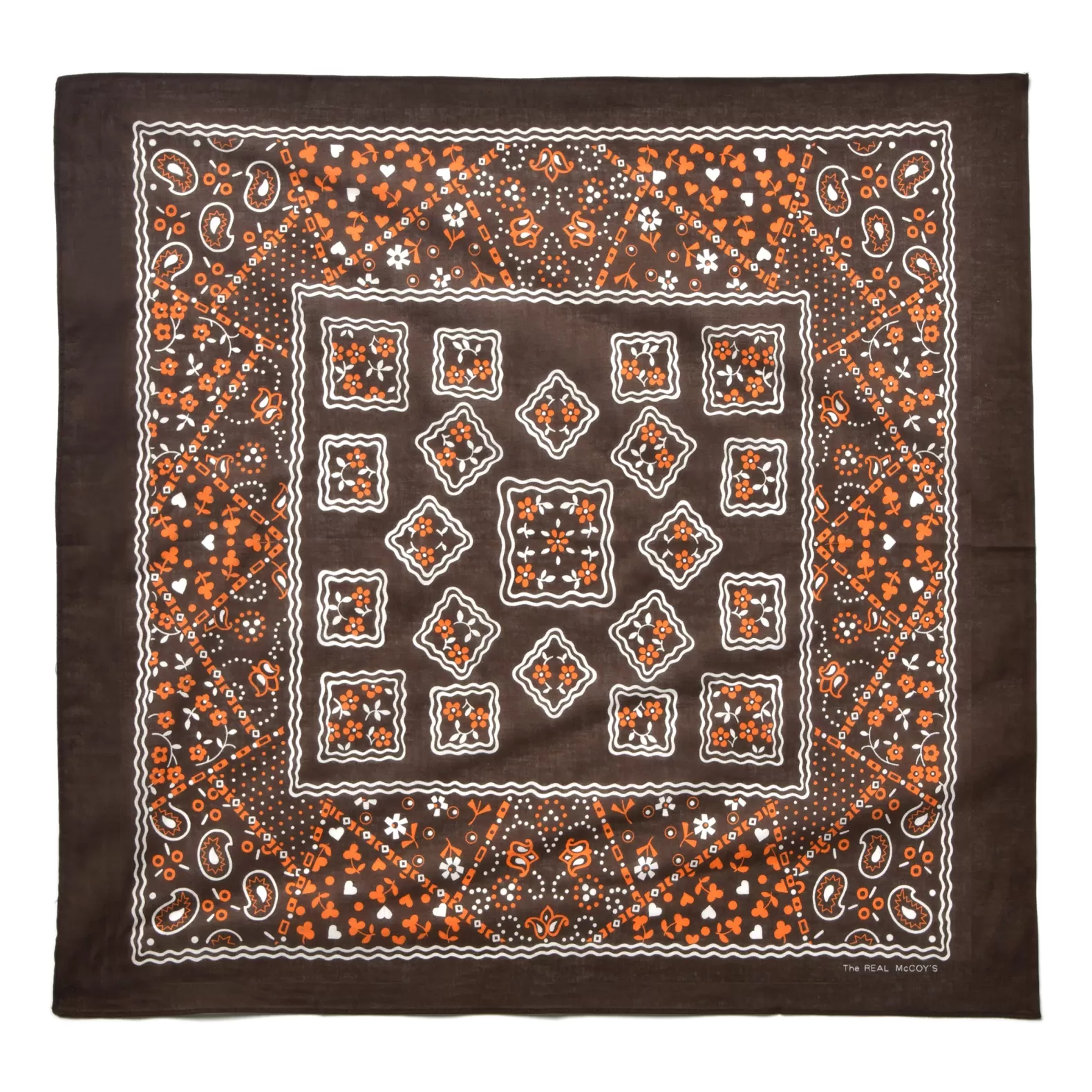 Bandanas<The Real McCoy's BANDANNA 'COOKIE' BROWN