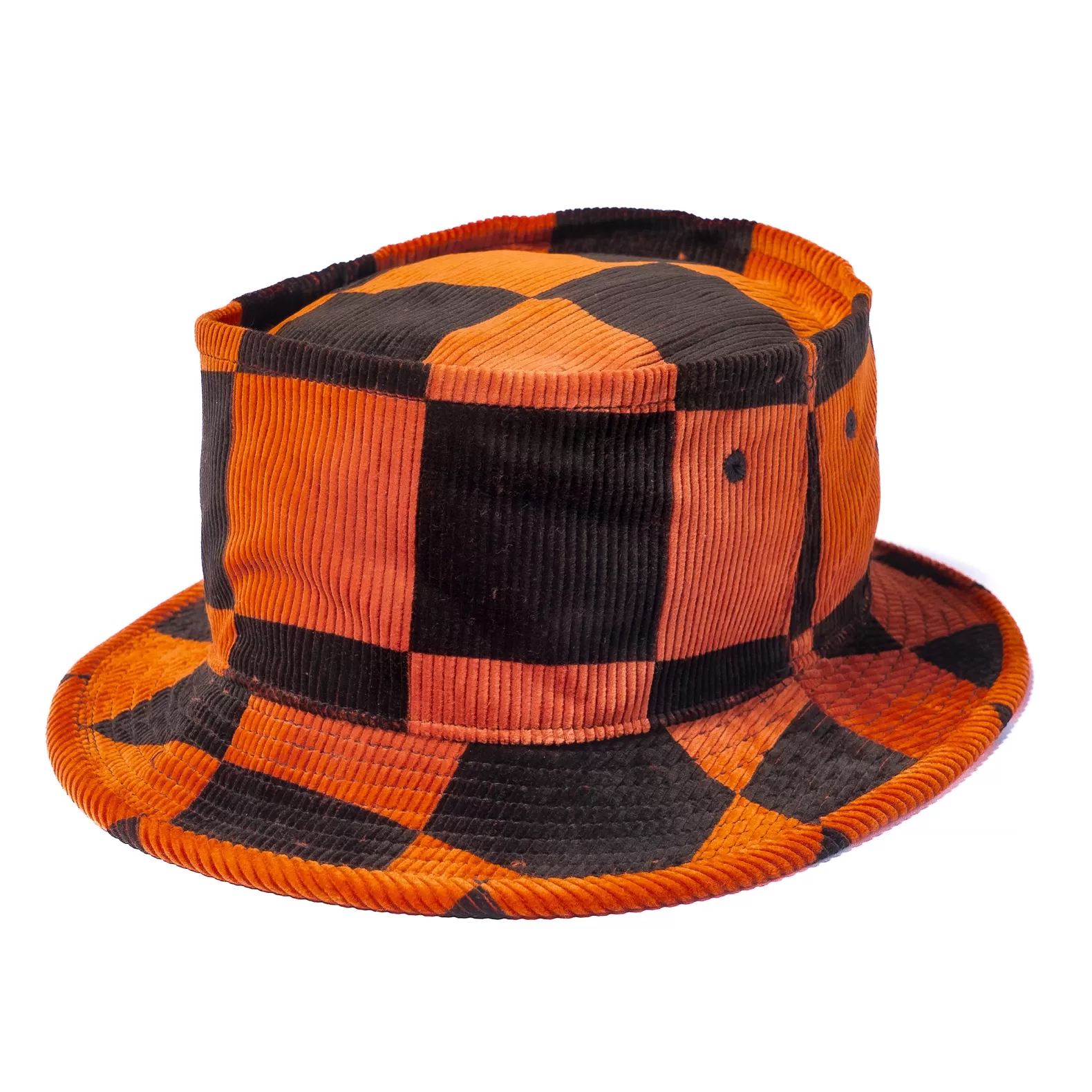 Hats<The Real McCoy's BUCO CORDUROY BUCKET HAT ORANGE/BLACK