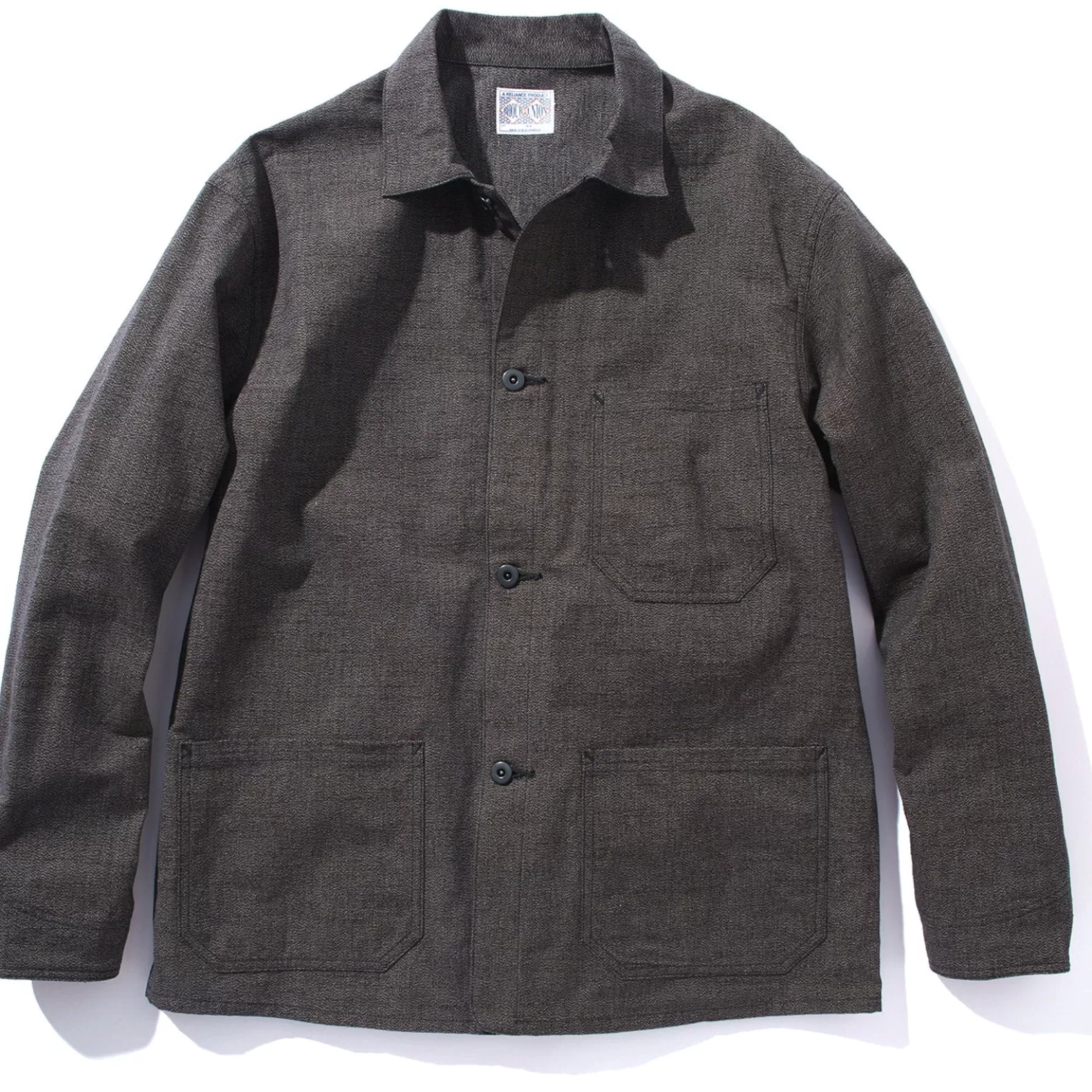 Recreation<The Real McCoy's 8HU CHAMBRAY CHORE COAT SaltuPepper