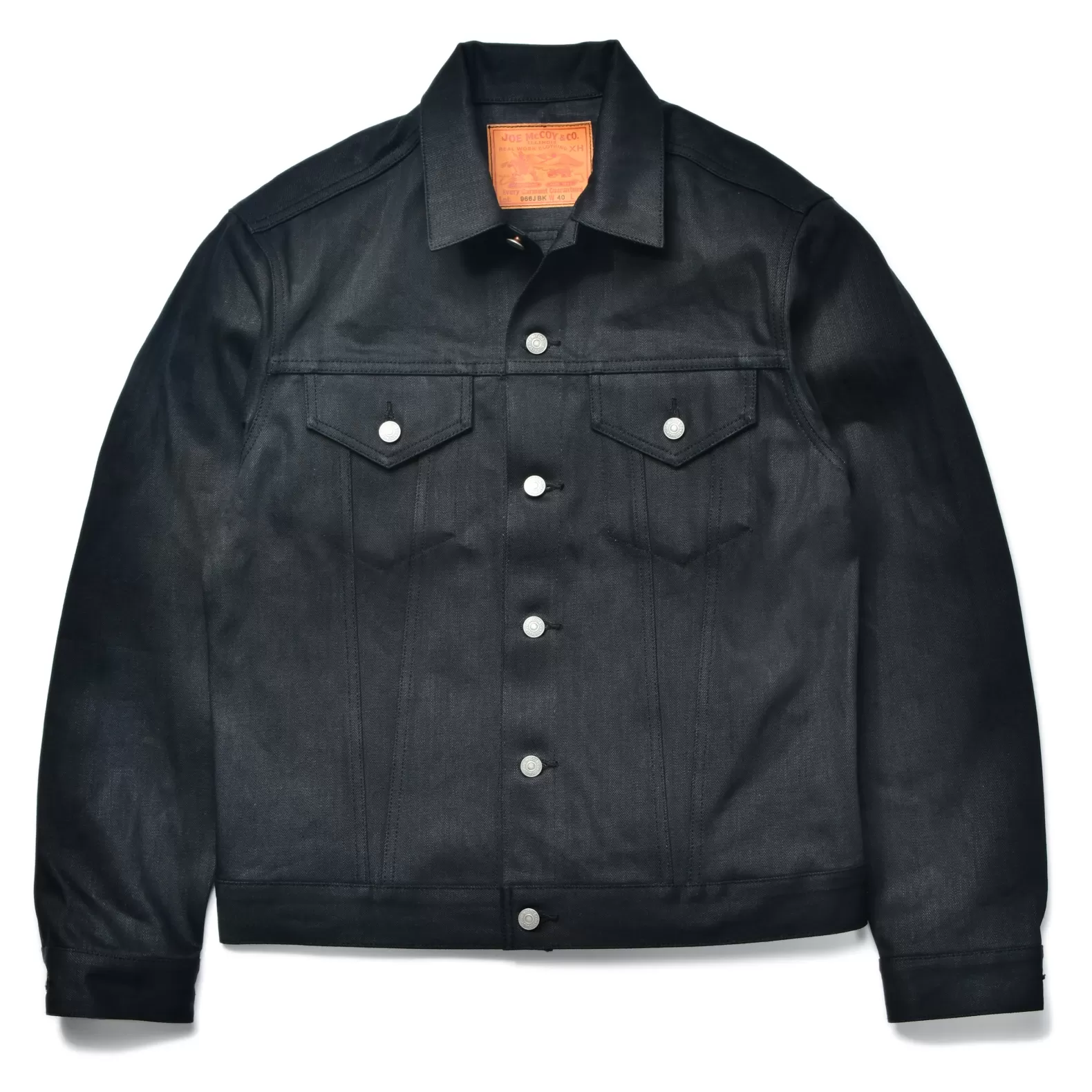 Denim<The Real McCoy's JOE MCCOY LOT. 966J BLACK
