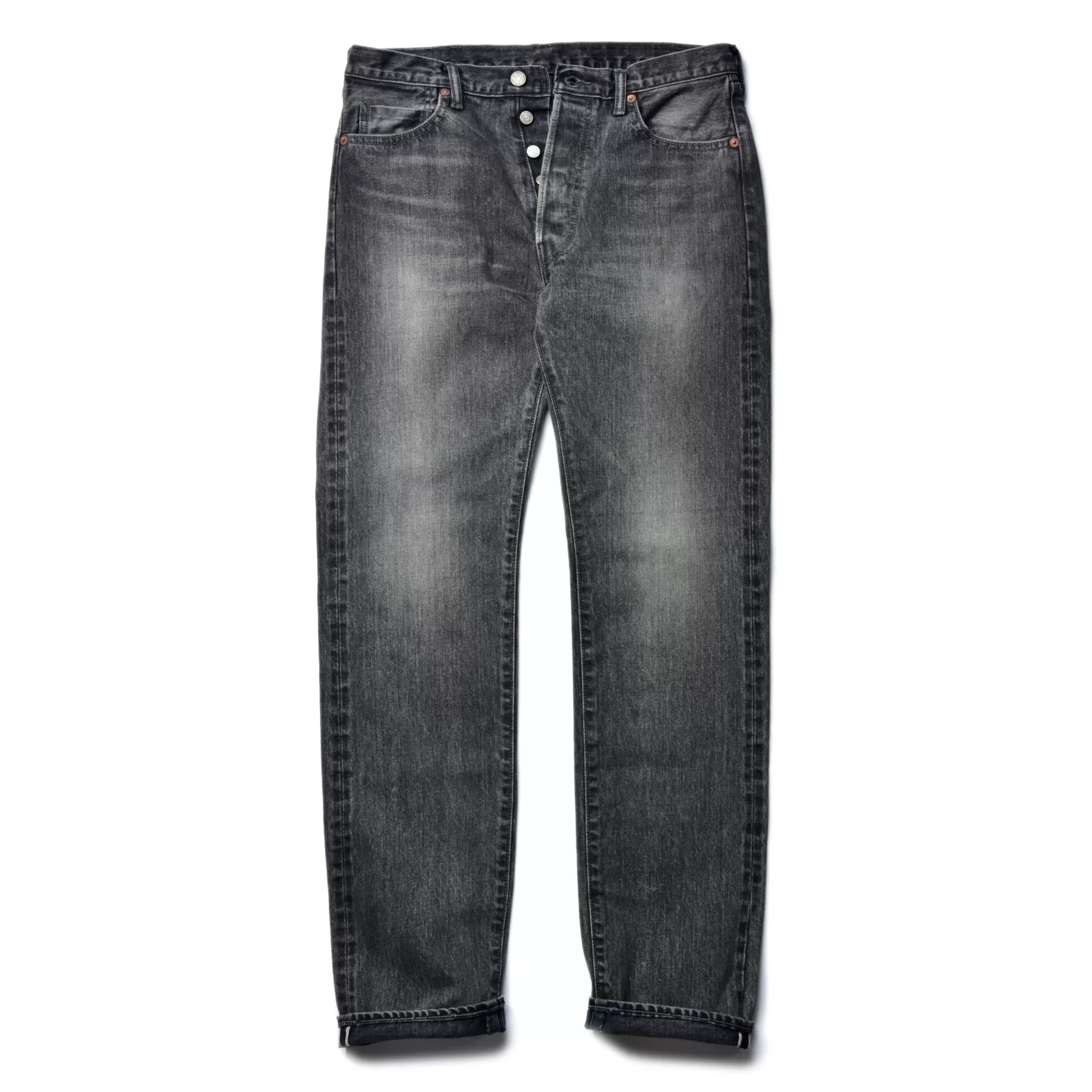 Denim<The Real McCoy's Lot. 966 / WASH BLACK