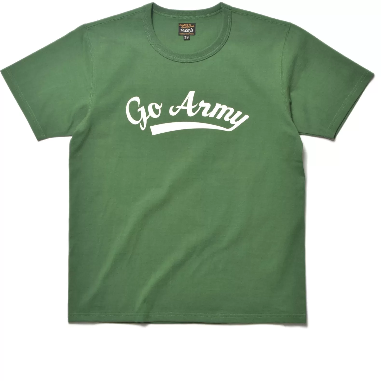 T-shirts<The Real McCoy's MILITARY TEE / GO ARMY SHAMROCK