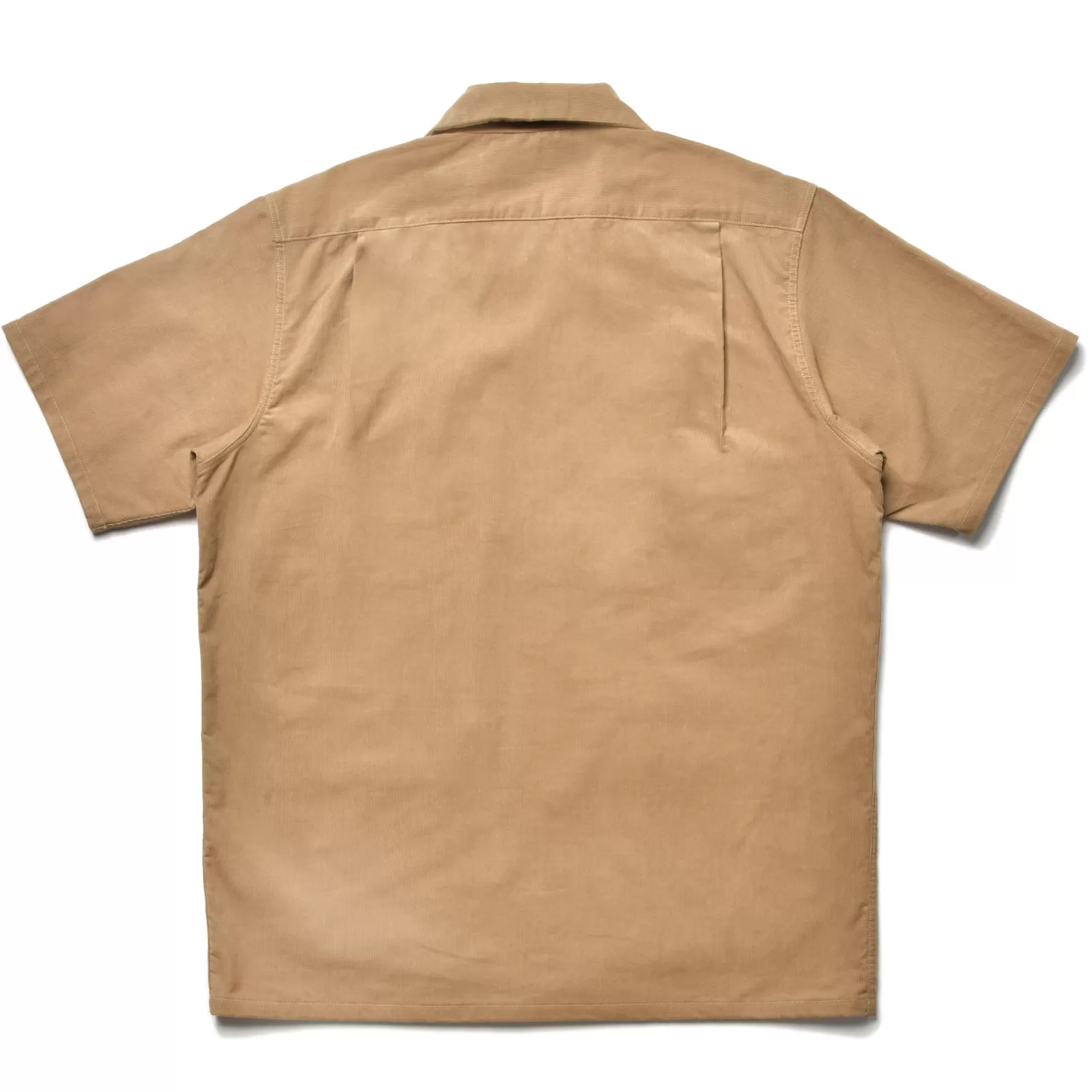 Shirts<The Real McCoy's OPEN COLLAR RESORT S/S SHIRT / SUMMER CORDUROY BEIGE