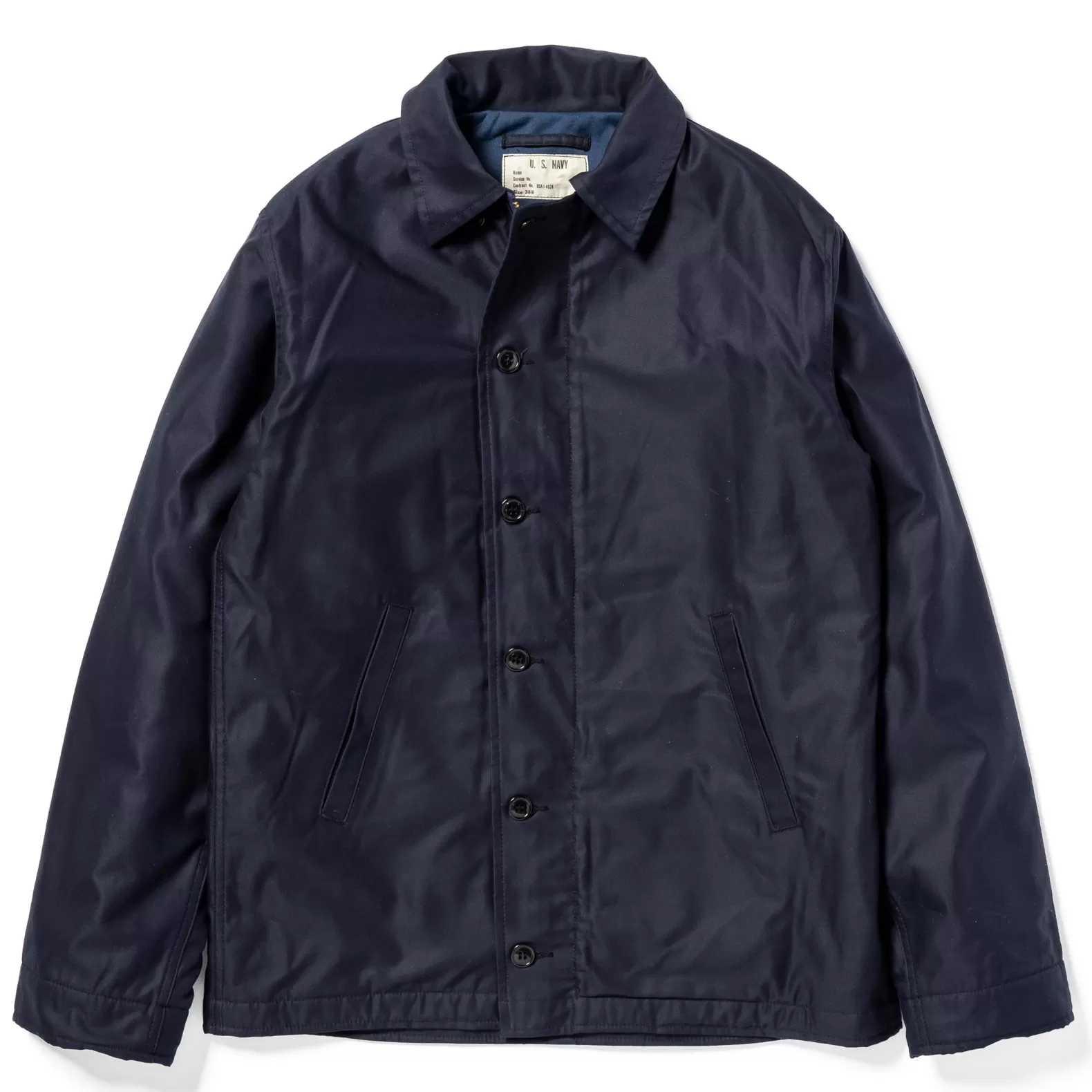 Military<The Real McCoy's U.S. UTILITY JACKET NAVY
