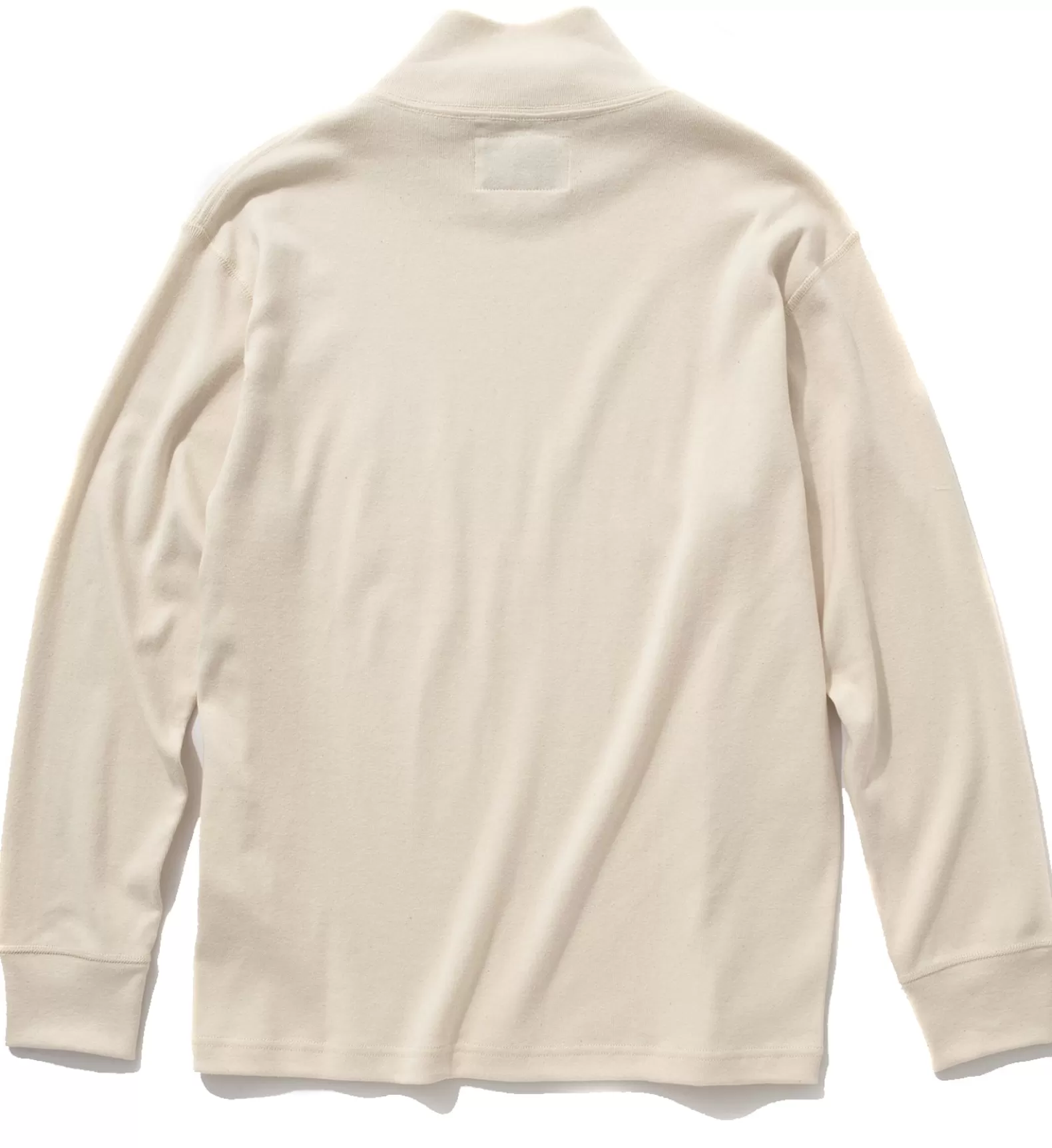 usn_flight_deck_jersey_3-2.webp Thermal Shirts | Sweatshirts<The Real McCoy's U.S.N. FLIGHT DECK JERSEY WHITE