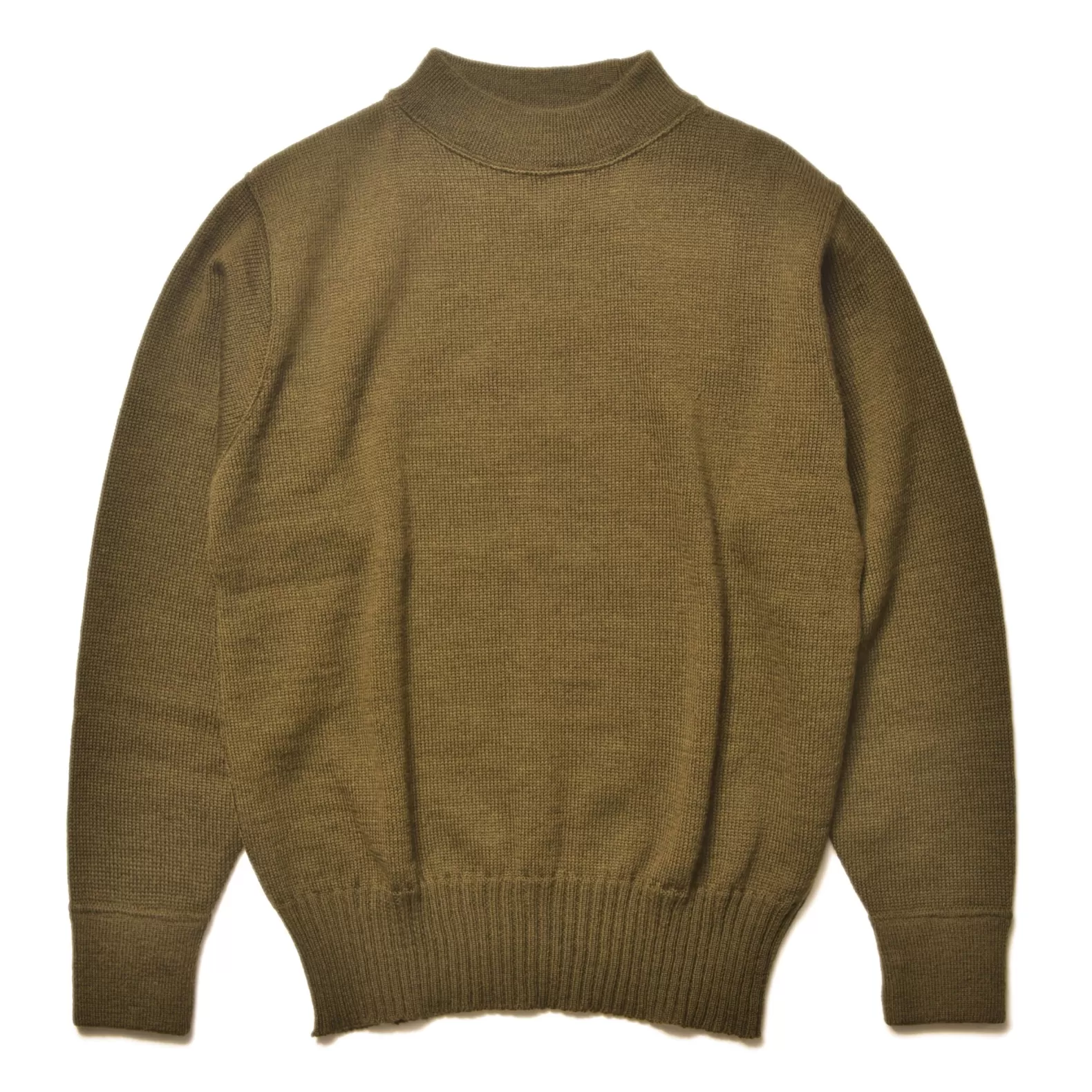 Knitwear<The Real McCoy's USN WOOL JERSEY Olive