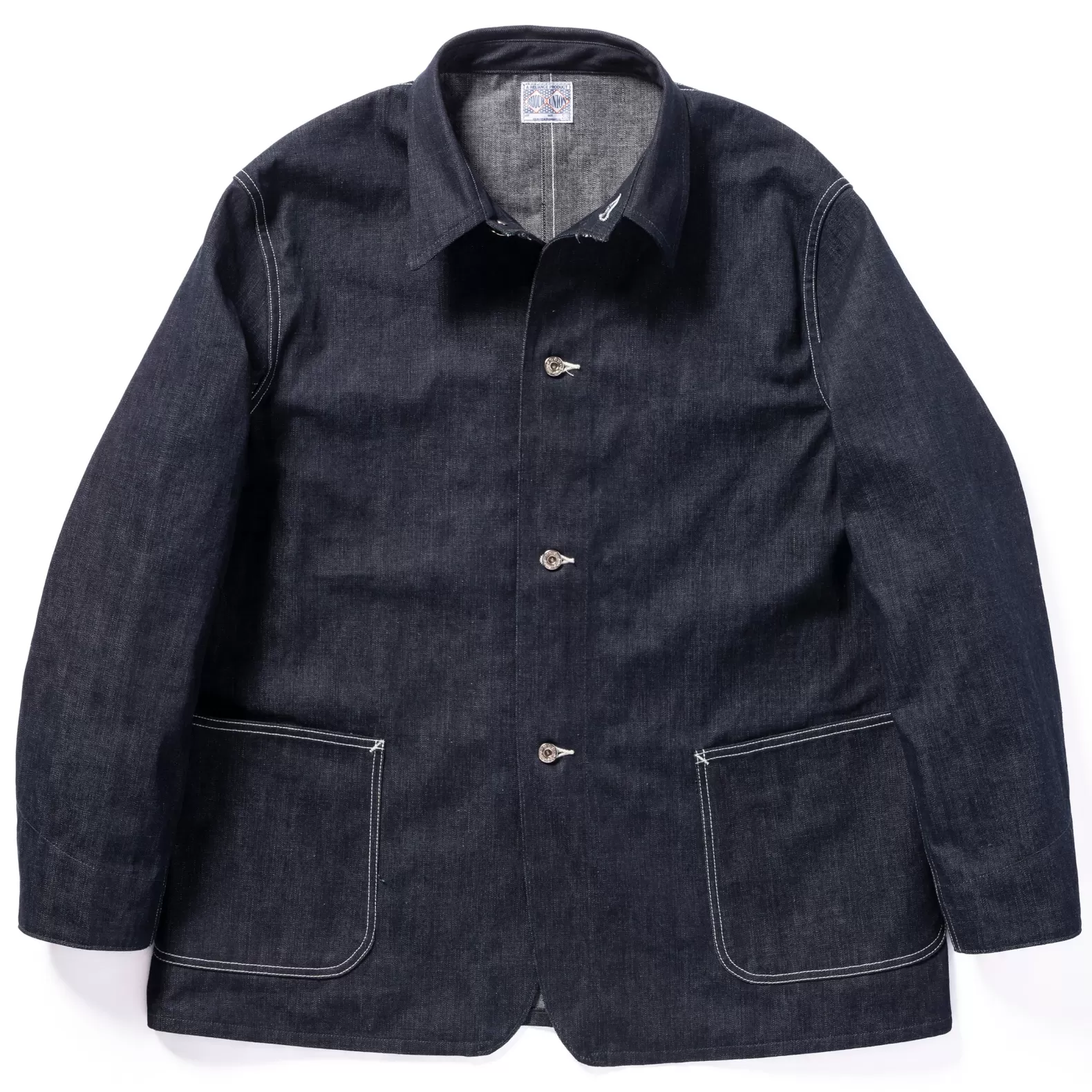 Denim<The Real McCoy's WWII DENIM CHORE COAT INDIGO